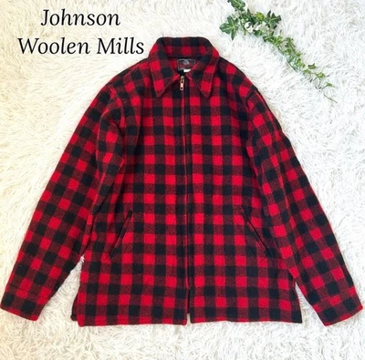 Vintage Johnson Woolen Mills Wool Blouson Jacket 80s 90s - Image 1 of 4