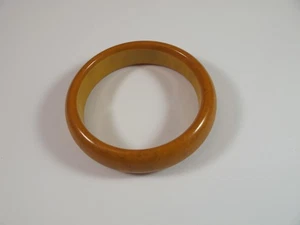 BUTTERSCOTCH VINTAGE BAKELIT ARMREIF ARMBAND - Bild 1 von 7