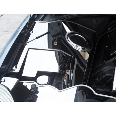 ACC Inner Fender Covers fits 2003-2005 Ford Thunderbird-Stainless Steel/Polished Foto 1 de 4