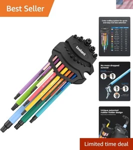 13-Piece Torx Wrench Set T6-T50 - Ergonomic Long Arm Design with Color Coding - Picture 1 of 9