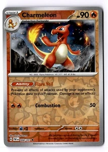 Charmeleon Reverse Holo Uncommon SV: Paldean Fates 008/091 NM - Picture 1 of 2