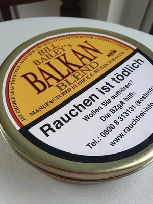 Boîte en métal pour collectionneur ou amateur de tabac à pipe. - Photo 1/2