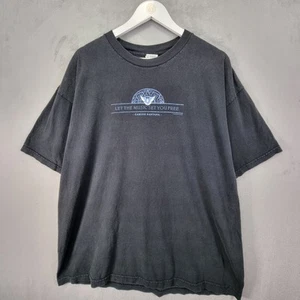 Carlos Santana T-Shirt Mens 2XL XXL Black Let The Music Set You Free 1999 - Picture 1 of 10