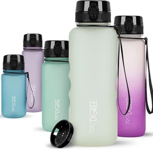 720°DGREE Trinkflasche 1,5 Liter “uberBottle“ softTouch +Sieb - BPA-Frei - XL - Bild 1 von 6