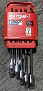 CRAFTSMAN Ratcheting Wrench Set, Metric, 11-Piece (CMMT87021) - Picture 1 of 2