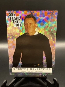 James Bond No Time to Die SPECTRE OBJECTIVES Foil Chase Card SOS-1 Daniel Craig - Bild 1 von 2