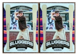 Lote de insertos de béisbol Panini Prizm Sluggers 2021 #SL6 Wil Myers San Diego Padres - Imagen 1 de 4
