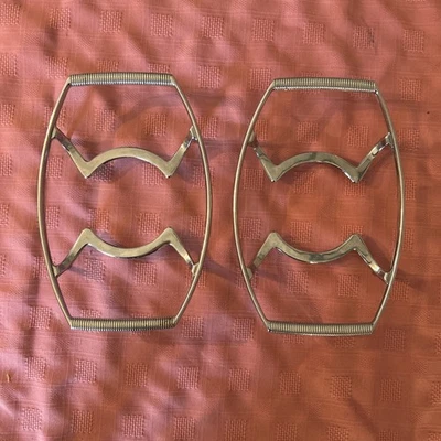 Corning Ware P-11-M Casserole Stand Metal Trivet Hot Tray Vintage Set Of 2 - Image 1 of 4
