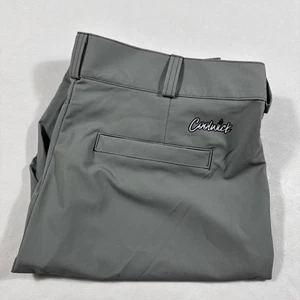 CoolWick Bowling Pants Slacks Men 36 x 34 Gray USA Made Performance Activewear - Picture 1 of 11