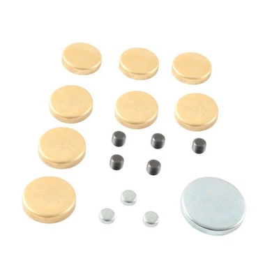 Kit de bouchons de congélation robustes en laiton pour petits blocs Chevy - Image 1 of 4