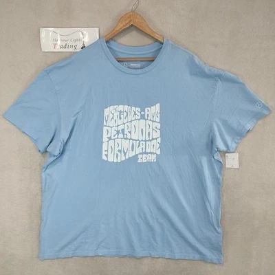 Mercedes Tshirt Top Officiel AMG Pertronas Formule 1 Bleu Homme XL Large Neuf avec étiquette - Photo 1/4