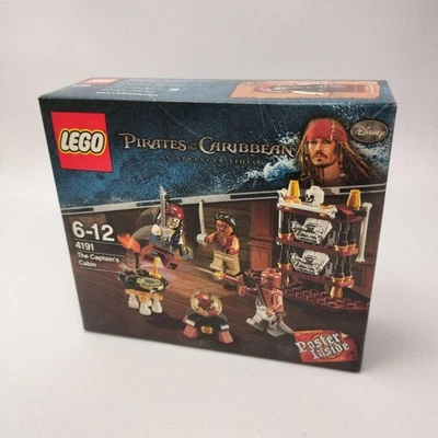 LEGO Pirates of the Caribbean: Captain's Cabin (4191) NEW Japan Free Shipping - Image 1 of 4
