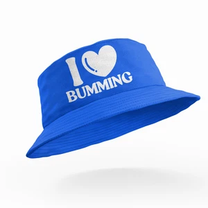 Cappello secchiello I Love Bumming divertente maleducato adulto novità ragazzo regalo scherzo bum sex - Foto 1 di 8