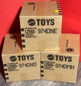 2025 Hot Wheels Autos Basic Factory Sealed 3 Box Cases x 72 ct 216 Stück Lot L2593 - Bild 1 von 1