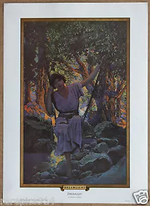 Maxfield Parrish Dream Light Vintage Original Portal Publications LithoArt Print - Picture 1 of 1