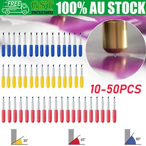10-50X 30° 45° 60° For Roland Blades Cutting Plotter Vinyl Cutter Circut Tool AU - Picture 1 of 17