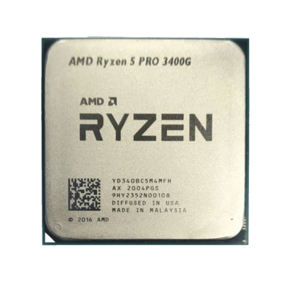 AMD Ryzen 5 PRO 3400G 3.70GHz Socket AM4 Desktop CPU Processor YD340BC5M4MFH - Image 1 of 2