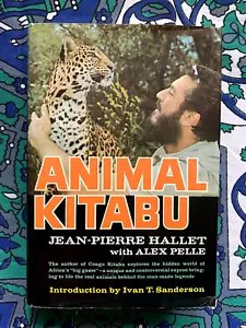 1st PRINT Animal Kitabu (1967) Jean-Pierre Hallet Africa Big Game Animals - Picture 1 of 10