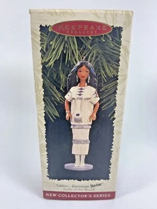 Hallmark Native Barbie Dolls The World Collectors Series Christmas Ornament NIB - Bild 1 von 2