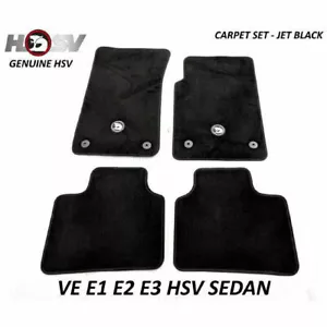 Genuine HSV Carpet Floor Mat Set Front/Rear for Holden VE E1 E2 E3 R8 Clubsport - Picture 1 of 4