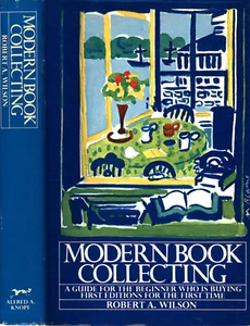 ROBERT A. WILSON MODERN BOOK COLLECTING 1980 KNOPF HARDCOVER DUSTJACKET - Bild 1 von 1