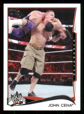 2014 Topps WWE #25 John Cena - Image 1 of 2