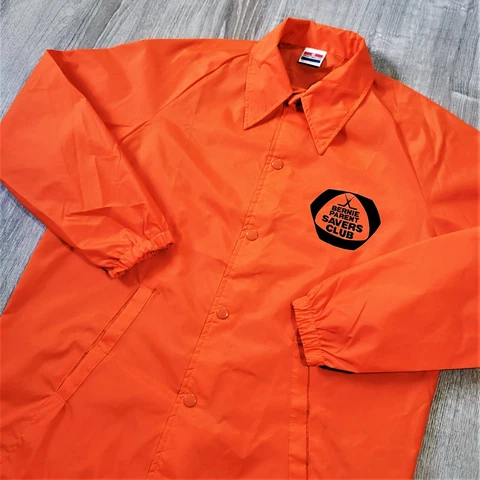 Vintage 70s Bernie Parent Savers Club Jacket Vtg 1970s Philadelphia Flyers EUC S Cover