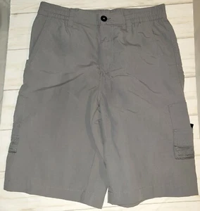 Magellan Boys Shorts Gray Fish Gear Water-Repellent Cargo Size L 14/16 - Picture 1 of 2