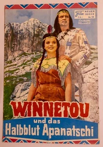 Karl May Filme /Neuer Filmkurier/Pierre Brice Winnetou und Apanatschi - Bild 1 von 9