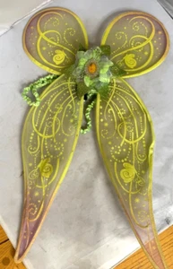 Tinkerbell 14” inch Light Up Fairy Glow Wings Costume Disney Tested Working - Picture 1 of 8
