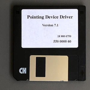 Pointing Device Driver - 3,5'' Diskette, Treiber, Maus, Mouse, Trackball, PS/2 - Bild 1 von 2