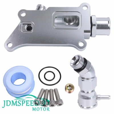 Carcasa de refrigerante superior para serie K K20Z3 K24 con montaje de manguera de codo recto Foto 1 de 4