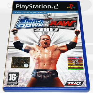 SMACK DOWN VS RAW 2007 PAL Sony Playstation 2 ps2 game spiel ita - Bild 1 von 1