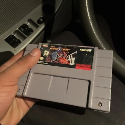  PRE-OWNED NBA Hang Time 1991 Super Nintendo SNES - Image 1 of 2