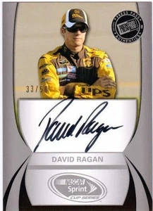 David Ragan 2011 Presseausweis Autogramme Silber 33/50 Autogramm Auto On Card #45 - Bild 1 von 2
