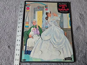 Vintage Puzzle Whitman Babes in Toyland Walt Disney Frame Tray 1961 USA - Picture 1 of 9