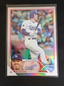 2023 Topps Baseball Freddie Freeman #200 Rainbow Foil - Bild 1 von 2