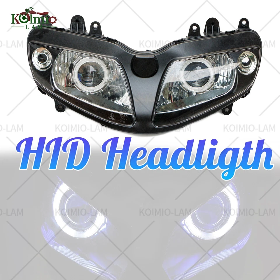 Fit For Suzuki SV650S SV1000S 2003-2012  HID Projector Headlight Assembly Foto 1 de 4