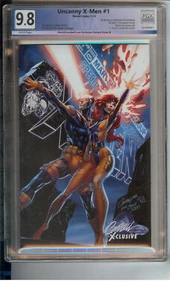 UNCANNY X-MEN #1 PGX 9.8 "J SCOTT CAMPBELL VARIANTE CUBIERTA B" - Imagen 1 de 2