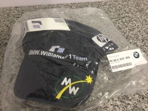 F1 BMW Williams Mark Webber 7 Racing Team Cap Formula 1 Navy New unused - Imagen 1 de 3