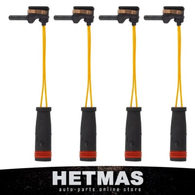 Sensor de desgaste de pastillas de freno delanteras traseras 4 piezas para Mercedes-Benz C300 C350 E350 W211 W220 Foto 1 de 4