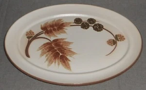 Plato para servir ovalado Denby PATRÓN COTSWOLD HECHO EN INGLATERRA - Imagen 1 de 5