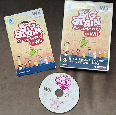 Big Brain Academy (Nintendo Wii, 2007) - European Version - Image 1 of 3
