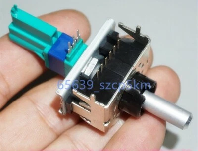 2PCS ALPS RK09Y211Z003B 4K Single Step Potentiometer /  Telescopic Potentiometer - Image 1 of 4