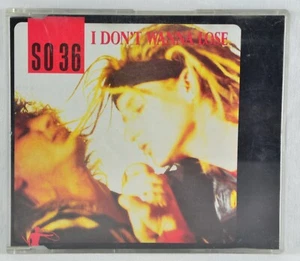 SO 36 - I Don't Wanna Lose - CD Maxi Single - Bild 1 von 3