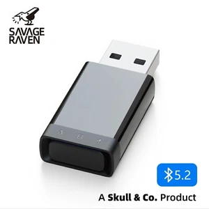 Savage Raven by Skull & Co. Bluetooth 5.2 Audio Adapter for for PS4/PS5/SWITCH - Picture 1 of 6