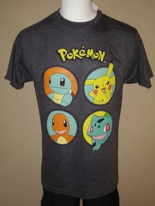 POKEMON GREY CARTOON TV MOVIE XXL EXTRA EXTRA LARGE 2xl MENS TEE T SHIRT NEW - Picture 1 of 1