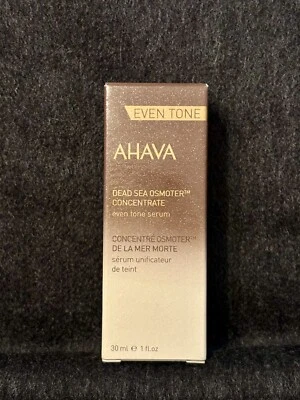 Ahava ОСМОТР МЕРТВОГО МОРЯ КОНЦЕНТРАТ сыворотка равномерного тона. 1 унция/30 мл. - Изображение 1 из 2