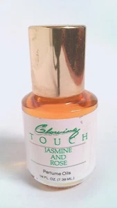 ✅  Glowing Touch~Jasmine Rose~Perfume Oil~1/4 oz~Vintage - Picture 1 of 4
