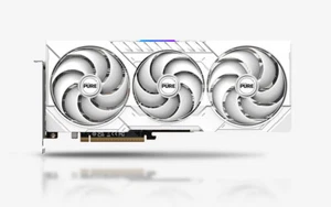 Sapphire AMD Radeon PURE  RX9070XT 16GB D6 OC Graphics card - Afbeelding 1 van 5